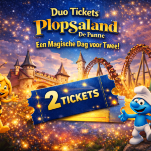 Duo Tickets Plopsaland De Panne - Een Magische Dag voor Twee!